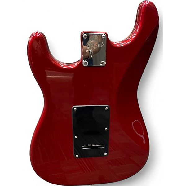 Used Squier AFFINITY STRATOCASTER HSS Candy Apple Red Metallic Solid Body Electric Guitar