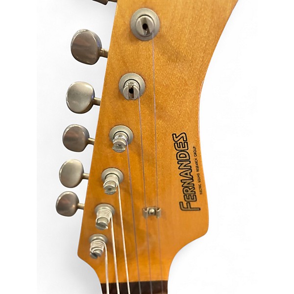 Used Fernandez DOUBLECUT  Black Solid Body Electric Guitar