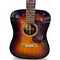 Used Guild D140E 2 Tone Sunburst Acoustic Electric Guitar