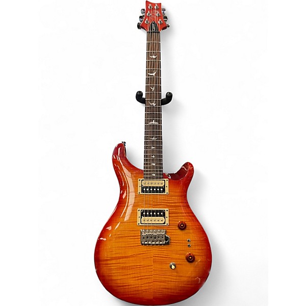 Used PRS SE Custom Custom 24-08 Vintage Sunburst Solid Body Electric Guitar