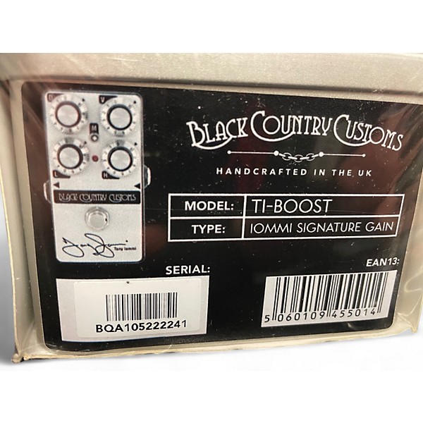 Used Laney Black Country Customs TI-BOOST Effect Pedal