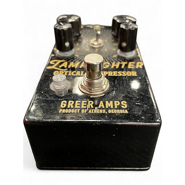 Used Greer Amplification LAMPLIGHTER OPTICAL COMPRESSOR Effect Pedal
