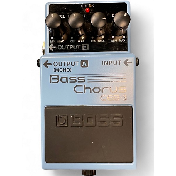 Used BOSS BASS CHORUS CEB3 Effect Pedal