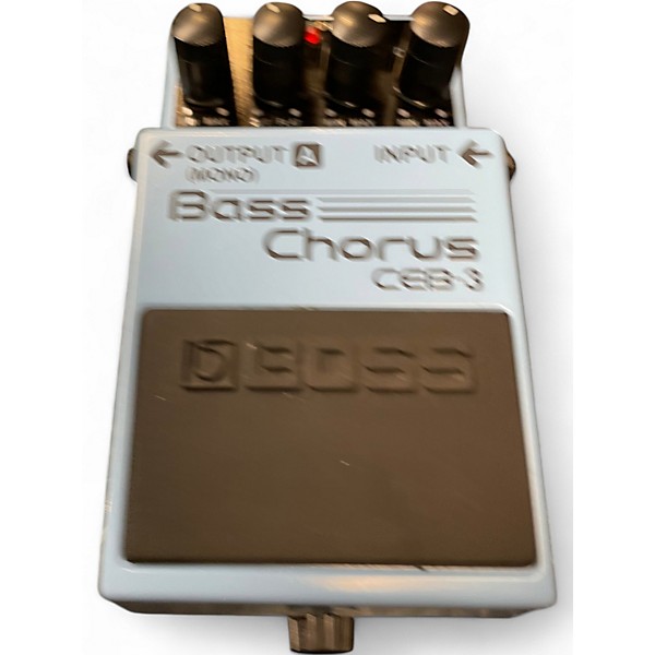 Used BOSS BASS CHORUS CEB3 Effect Pedal