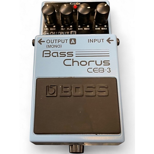 Used BOSS BASS CHORUS CEB3 Effect Pedal