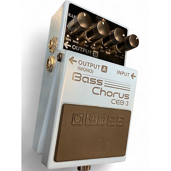 Used BOSS BASS CHORUS CEB3 Effect Pedal