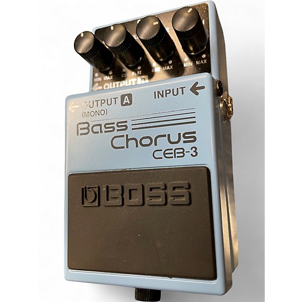 Used BOSS BASS CHORUS CEB3 Effect Pedal