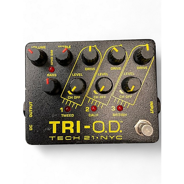 Used Tech 21 TRI-O.D. Effect Pedal