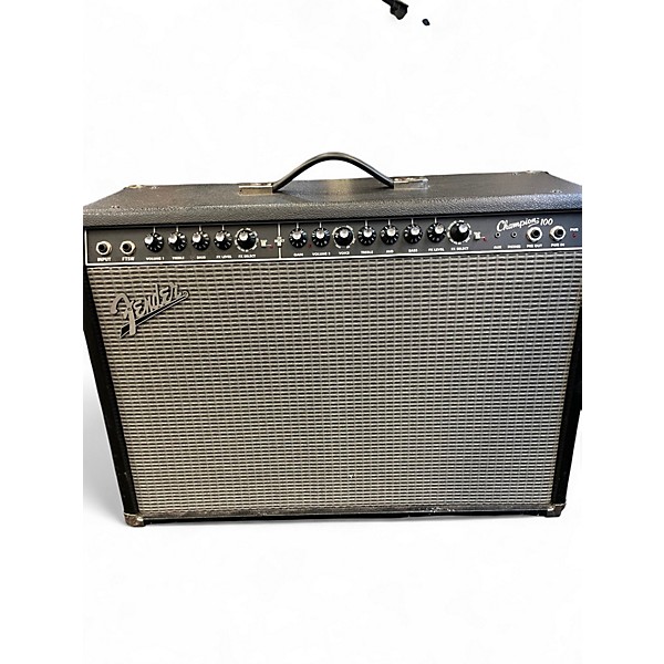 Used Fender champion 100 2x12 Guitar Cabinet