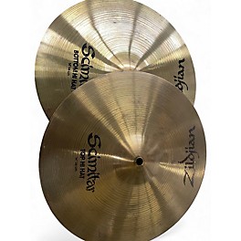 Used Zildjian 14in Scimitar Hi Hat Pair Cymbal