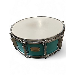 Used Yamaha 5.5X14 Stage Custom Snare Blue Drum