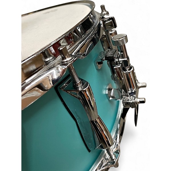 Used Yamaha 5.5X14 Stage Custom Snare Blue Drum