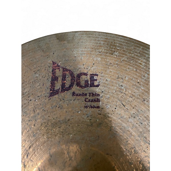 Used Zildjian 16in EDGE RAZOR THIN CRASH Cymbal
