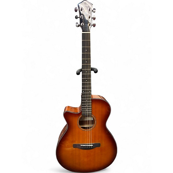 Used Ibanez LEFT HANDED ACOUSTIC GUITAR  VIOLIN BURST VIOLIN BURST Acoustic Guitar
