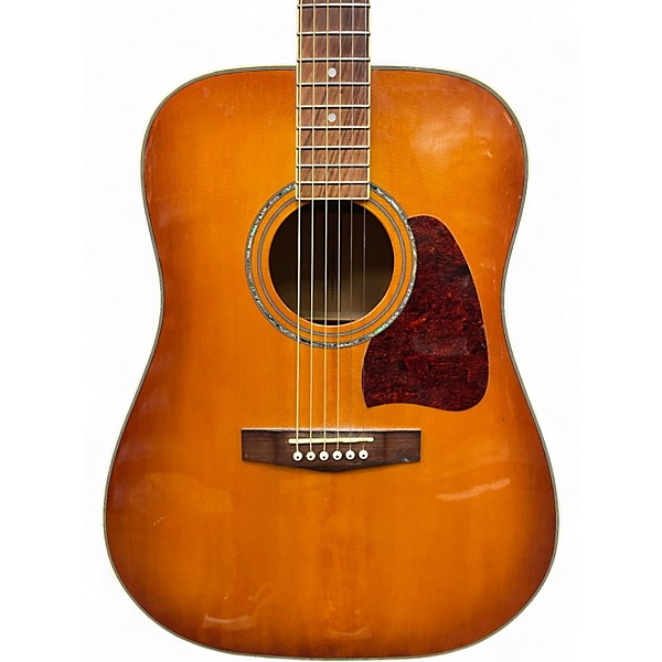 Used Ibanez AW200 Burst Acoustic Guitar