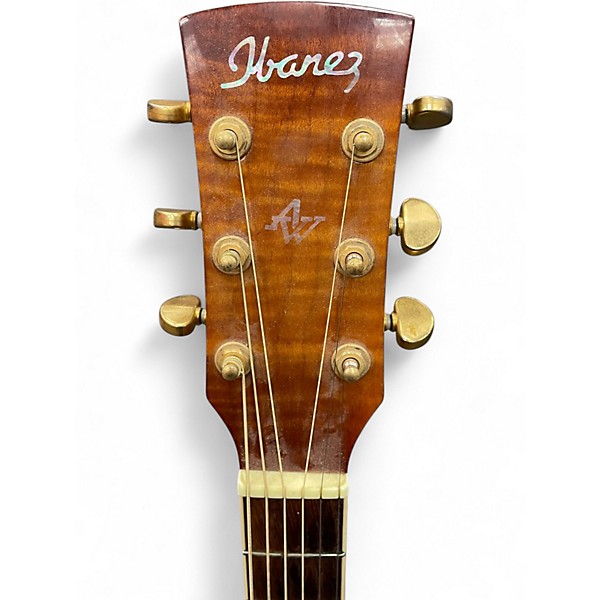 Used Ibanez AW200 Burst Acoustic Guitar