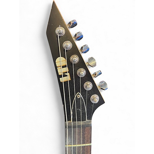 Used ESP LTD M50 Silver Solid Body Electric Guitar