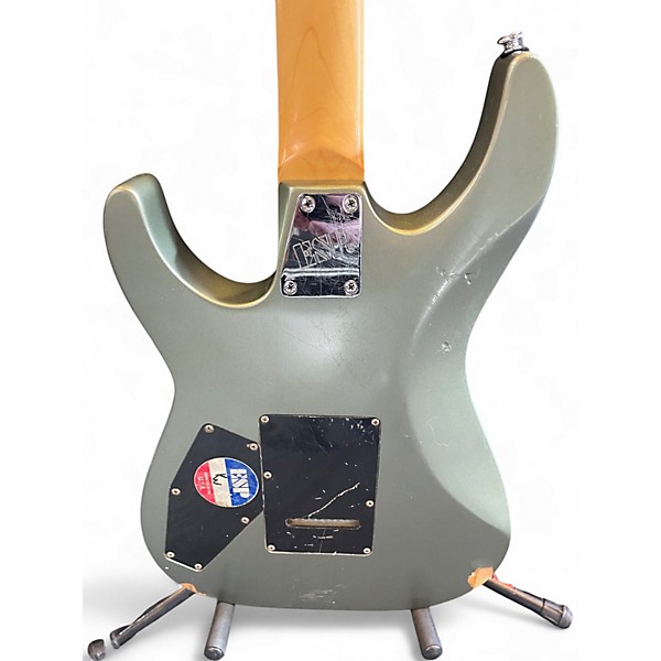 Used ESP LTD M50 Silver Solid Body Electric Guitar