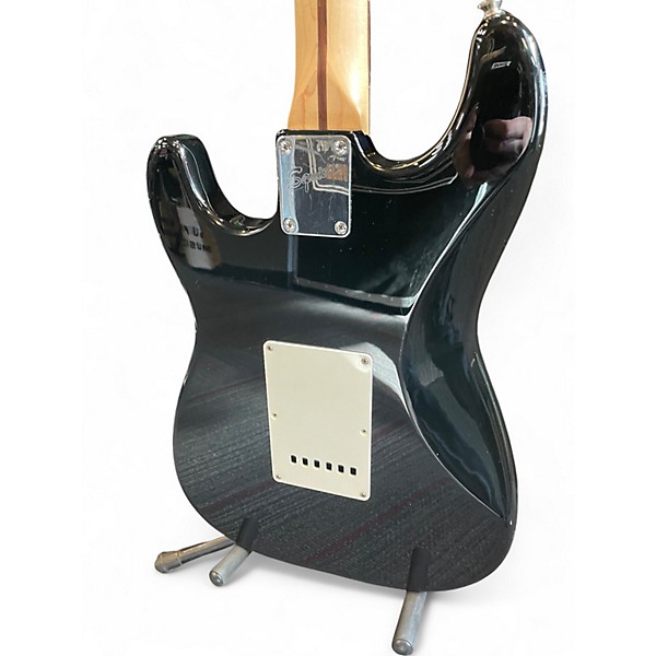 Used Squier Affinity Stratocaster Black Solid Body Electric Guitar