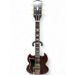 Used Epiphone INSPIRED BY GIBSON 1964 SG STANDARD MAESTRO LEFT HANDED Cherry Electric Guitar