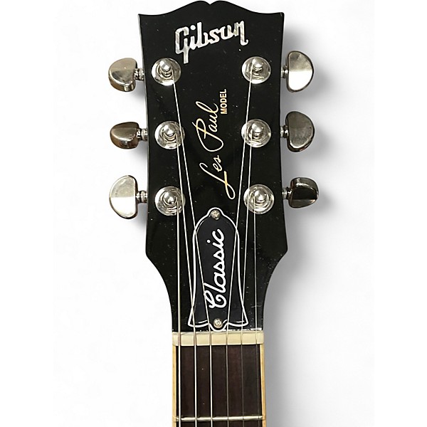 Used Gibson Les Paul Standard Trans Red Solid Body Electric Guitar