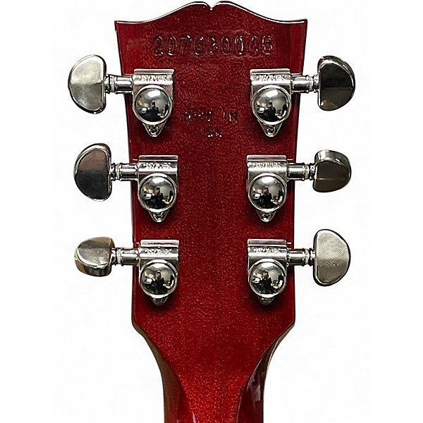 Used Gibson Les Paul Standard Trans Red Solid Body Electric Guitar