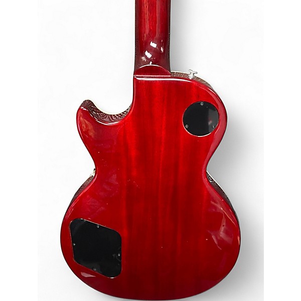 Used Gibson Les Paul Standard Trans Red Solid Body Electric Guitar