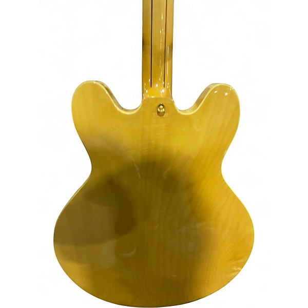 Used Epiphone Sheraton Natural Hollow Body Electric Guitar