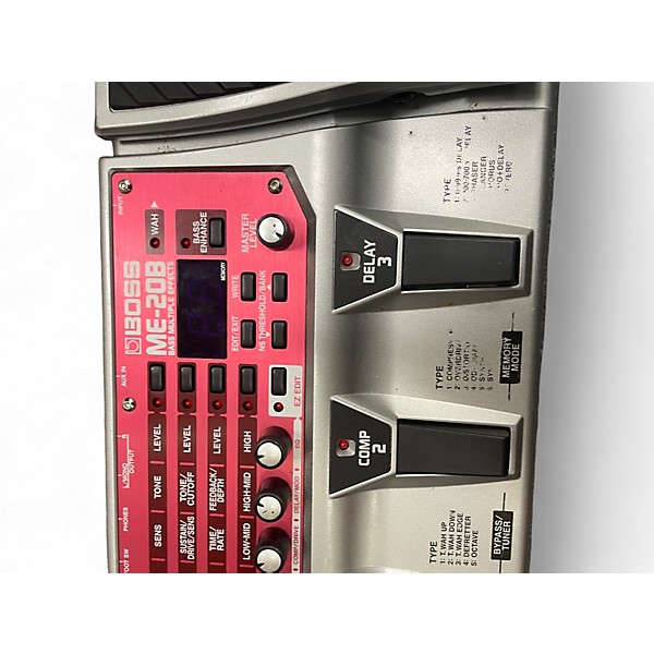 Used BOSS ME20B Bass Multi Bass Effect Pedal