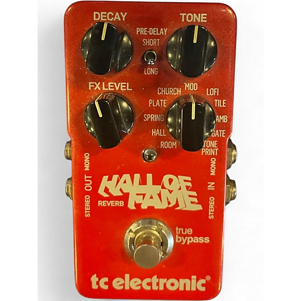 Used TC Electronic Hall Of Fame Reverb Effect Pedal