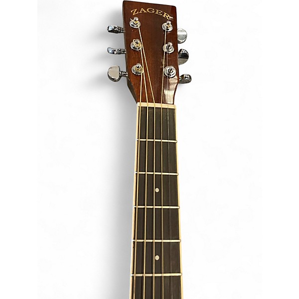 Used Zager ZAD-50CE/VS 3 Color Sunburst Acoustic Electric Guitar