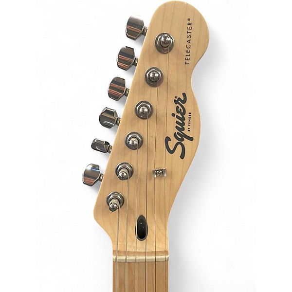 Used Squier SONIC TELECASTER Black Solid Body Electric Guitar