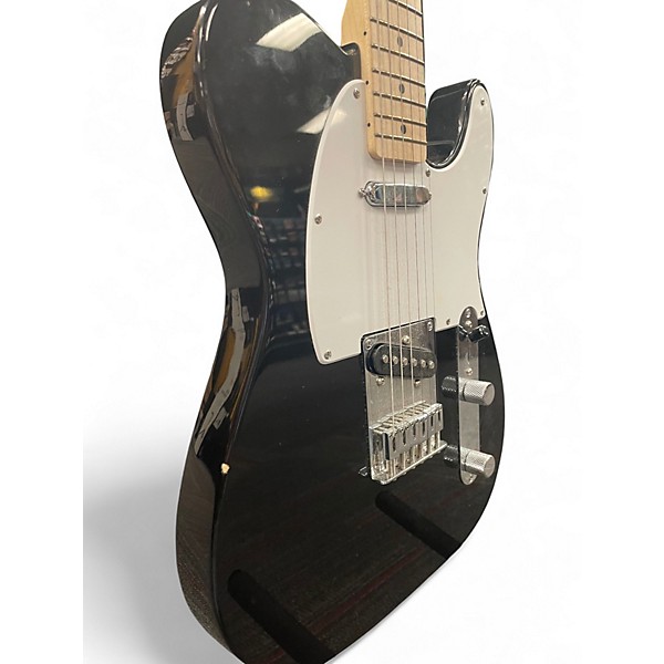 Used Squier SONIC TELECASTER Black Solid Body Electric Guitar