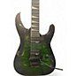 Used Jackson JS32TQ Dinky Trans Green Solid Body Electric Guitar