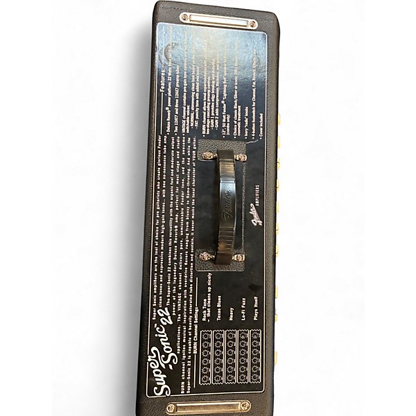 Used Fender Super Sonic 22 22W Tube Guitar Amp Head