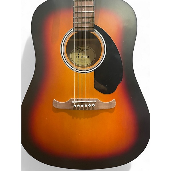 Used Fender FA125 SUNBURST Acoustic Guitar
