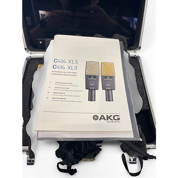 Used AKG C414XLII Condenser Microphone