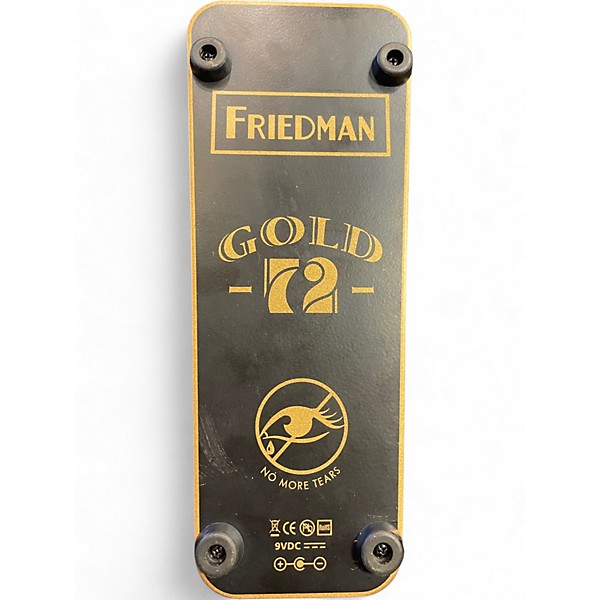 Used Friedman No More Tears Gold 72 Effect Pedal