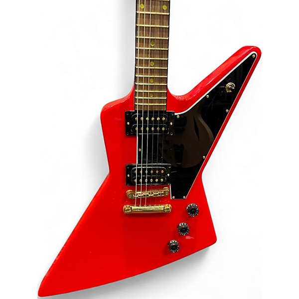 Used Gibson Lizzy Hale Explorer Bird Red Solid Body Electric Guitar