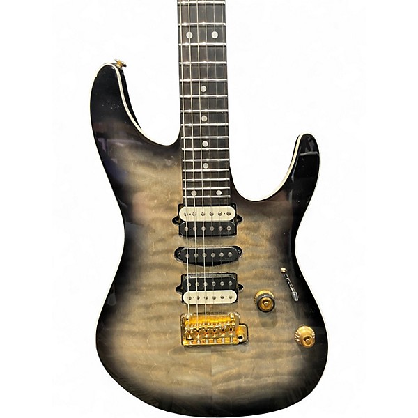 Used Ibanez 1P-01 Black Onyx Solid Body Electric Guitar