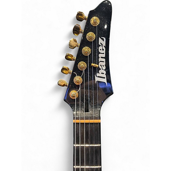 Used Ibanez 1P-01 Black Onyx Solid Body Electric Guitar