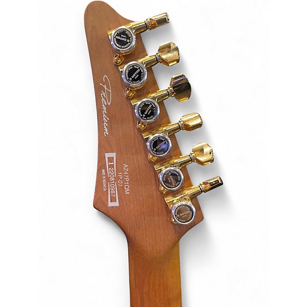 Used Ibanez 1P-01 Black Onyx Solid Body Electric Guitar