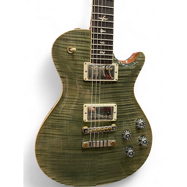 Used 2018 PRS McCarty 594 10 Top Trampas Green Solid Body Electric Guitar