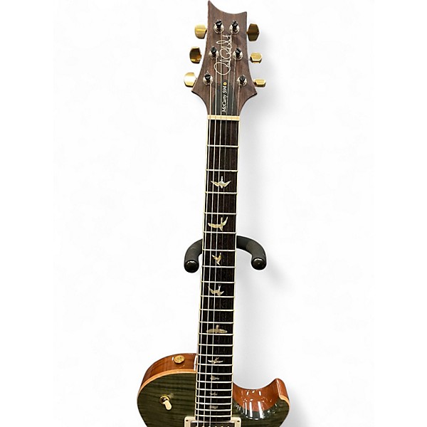Used 2018 PRS McCarty 594 10 Top Trampas Green Solid Body Electric Guitar