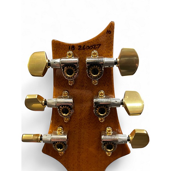 Used 2018 PRS McCarty 594 10 Top Trampas Green Solid Body Electric Guitar