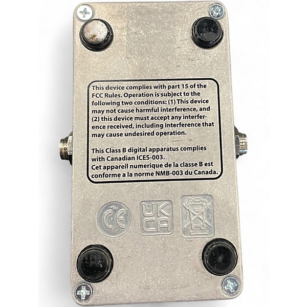 Used Electro-Harmonix Bass Soul Food Overdrive Bass Effect Pedal