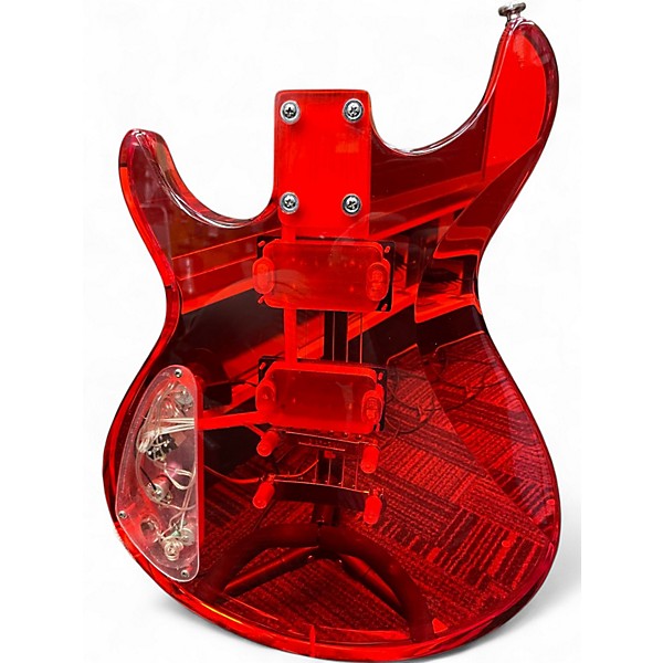 Used B.C. Rich exclusive Red Solid Body Electric Guitar