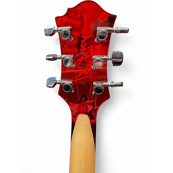 Used B.C. Rich exclusive Red Solid Body Electric Guitar