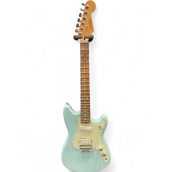 Used Fender Duo Sonic Daphne Blue Solid Body Electric Guitar