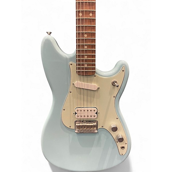 Used Fender Duo Sonic Daphne Blue Solid Body Electric Guitar